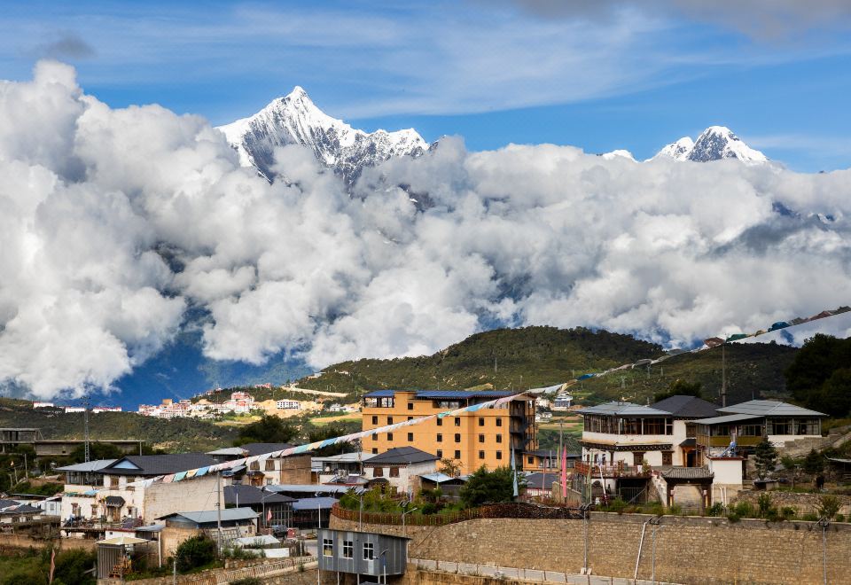 호텔 테라스 전경