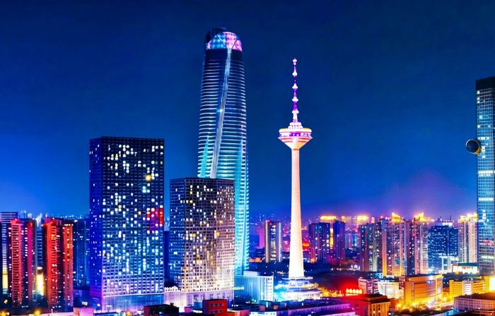 Alice Yinying City View Apartment (Qingnian Street Color TV Tower)