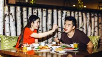 Yulong Shahu Container Hot Spring Hotel - Breakfast