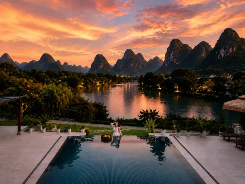 Yangshuo Huaxin Hotel - Infinity Pools