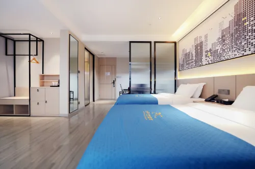 Jingmen Guangcaiyun Hotel (Yima Guangcai Building Materials City) - Gym