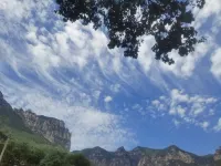 林州市石板岩鎮聽雨民宿 - 廚房