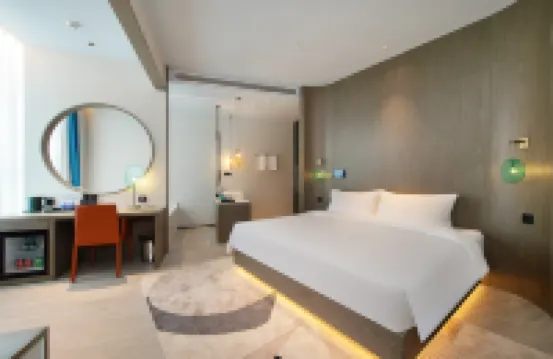 璞拾ホテル（蘇州高速鉄道北駅） 盛沢湖月季園周辺のホテル