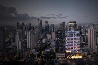 ホテルからの眺望 マカティ ダイヤモンド レジデンス マニラの写真