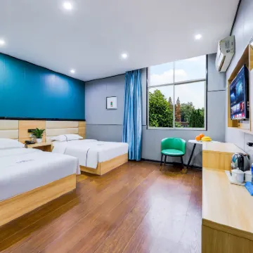 โรงแรมอี้เจีย (ถนนคนเดินโรงเรียนมัธยมศึกษาปีที่ 2 จี้อัน) โรงแรมใกล้วิทยาลัย Bailuzhou