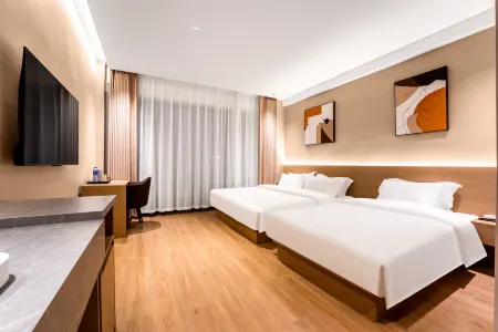 Shangzun Boutique Hotel (Ha Nan Wanda Huafu Branch) Отели рядом с достопримечательностью «Harbin Railway Vocational and Technical College»