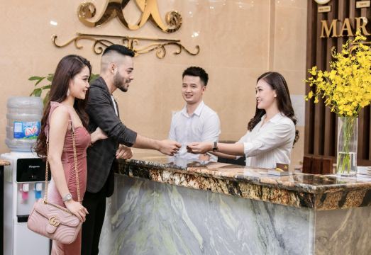 마리나 호텔 하노이의 깨끗한 객실 내부