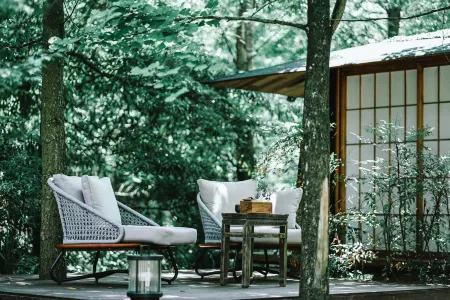 Qingcheng Mountain is not staying. Jiuzhi Forest Private Tang Homestay