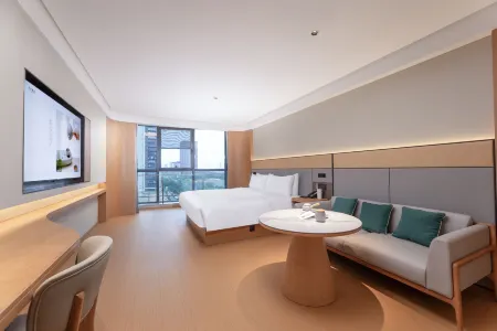 JI Hotel (Zhangjiagang Shazhouhu Technology Innovation Park) Отели рядом с достопримечательностью «Zhangjiagang Campus， the City Vocational College of Jiangsu (Binjiang Avenue)»