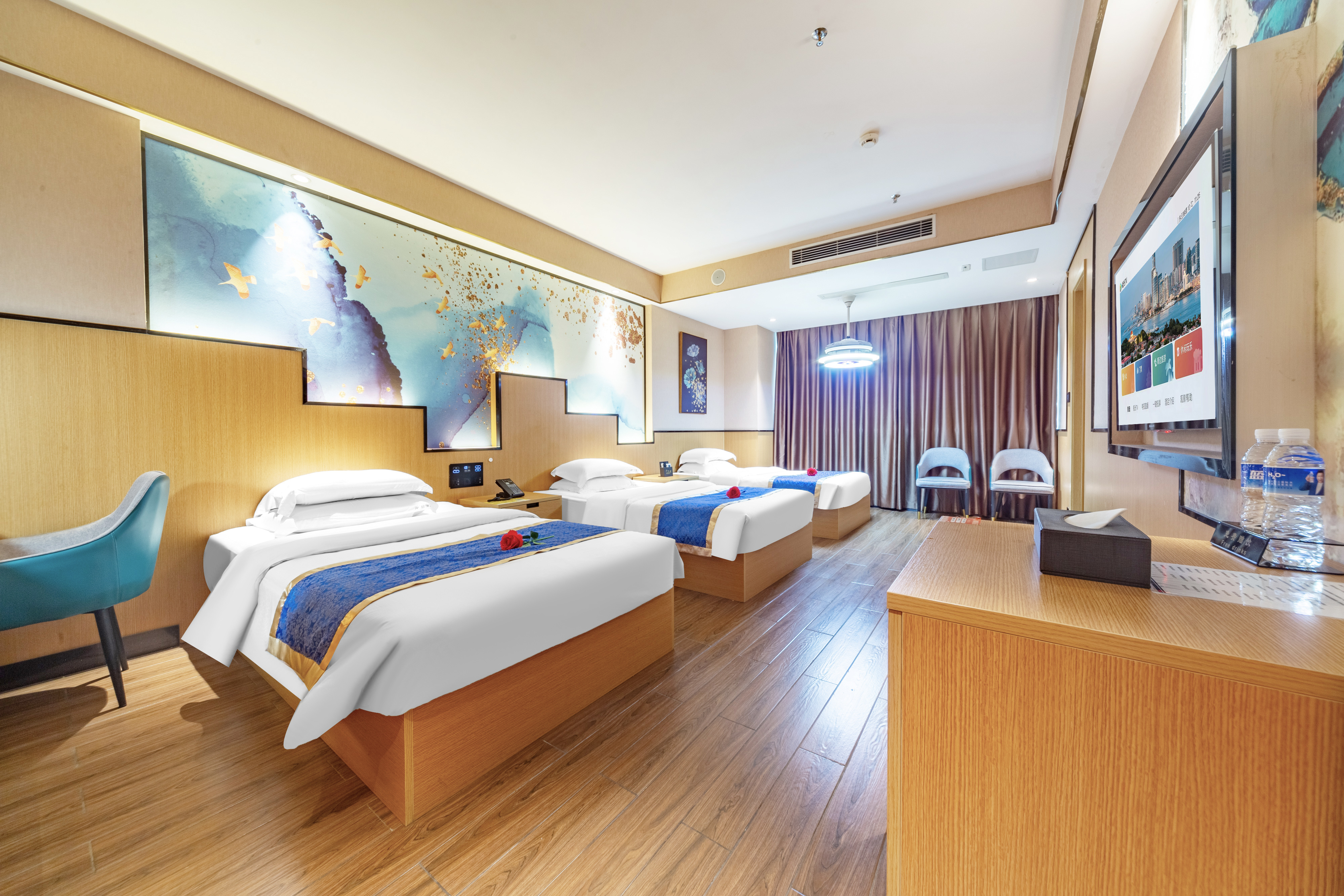 Hongguan administrative Hotel Apartment (Zhongshan ancient town light rail station store)Over view