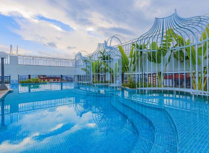 파노라마 가든 호텔 인피니티 풀 고지대 진샹둔 위에팅