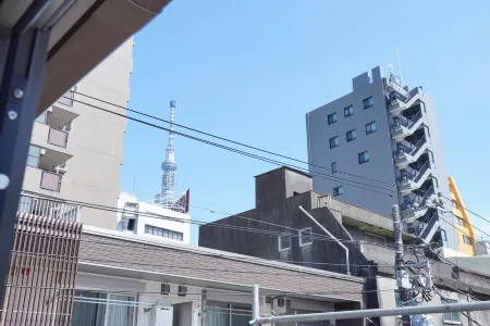 Yadoya Asakusa Sen No kaze Отели рядом со станцией Ж/д станция Кэйсэй Татэиси (Keisei-Tateishi)