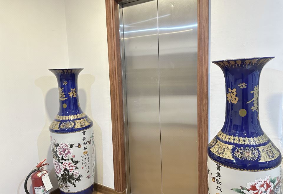 롱 주 게스트하우스의 아늑한 공간