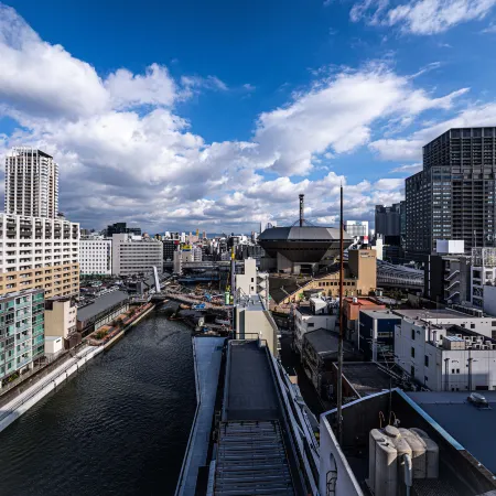 osaka namba riverside garden hotel Отели рядом с достопримечательностью «Концертный зал Namba Hatch»
