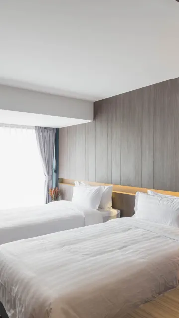 ห้องดีลักซ์ ทวิน, 2 เตียงเดี่ยว