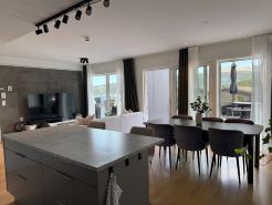 Large luxurious apartment with private terrace and parking
