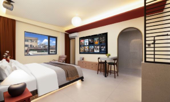 Floral Yanshe | Flick·LotusCrane Smart Art Boutique Stay (Foshan Shunde Qinghui Garden)