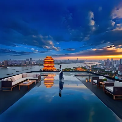 Nanchang • Tengwang Pavilion SOULMATES • AWAKENING | Cinema-themed Light Residence Hotel Hotels near Qiushui Square