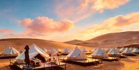 Dunhuang Sand Mile Langmei Photograph Starry Galaxy Desert Tent Hotel - Beach