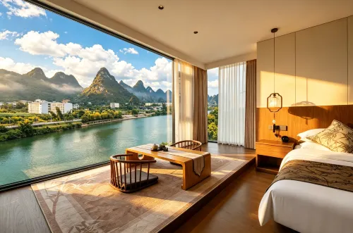 Yangshuo Zhenli Guanfeng River View Homestay (Impression Liu Sanjie) - 2성급