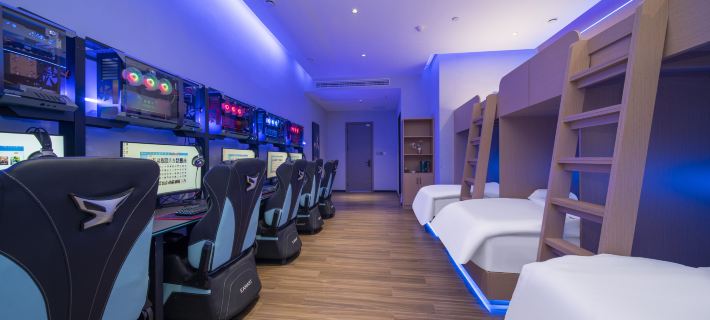 Xinhua JF E-sports Homestay Hotel di Kaunti Xinhua