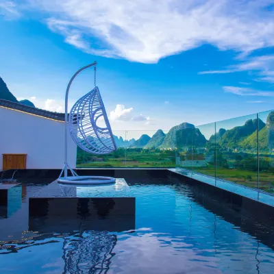 Yangshuo Yulong River Feili Holiday Homestay (Old County Wharf Store) 푸른 연꽃 동굴 주변 호텔