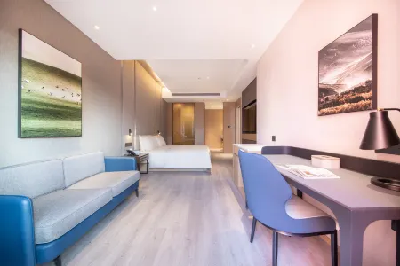 MSD Atour Tianjin Binhai 3rd Street Отели рядом с достопримечательностью «Taida Financial Plaza E3AB»