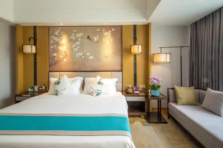 Jintian Hotel (Qionglai Dingsheng Times Plaza) Отели рядом с достопримечательностью «Linqiong Ancient City»