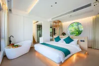 Hongcun Jianhe Light Luxury Vacation Homestay - Balkoner