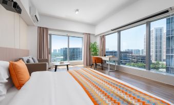 Nanjing Wanguan Smart Hotel (Pukou Wanhui City Subway Station Youth Olympic Sports Park Stadium)