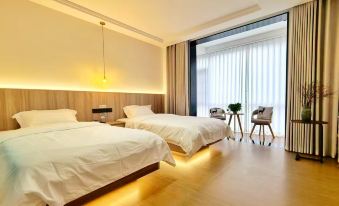 Hangzhou Fuyang · Shanhe Yard · Modern Wood Style Landscape Artistic Hotel (Longlinba Scenic Area)
