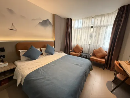 Suzhou Mibai Art Hotel (Tuanjieqiao Metro Station Branch) Отели рядом с достопримечательностью «Nanjing University of Aeronautics and Astronautics Sufang Branch»