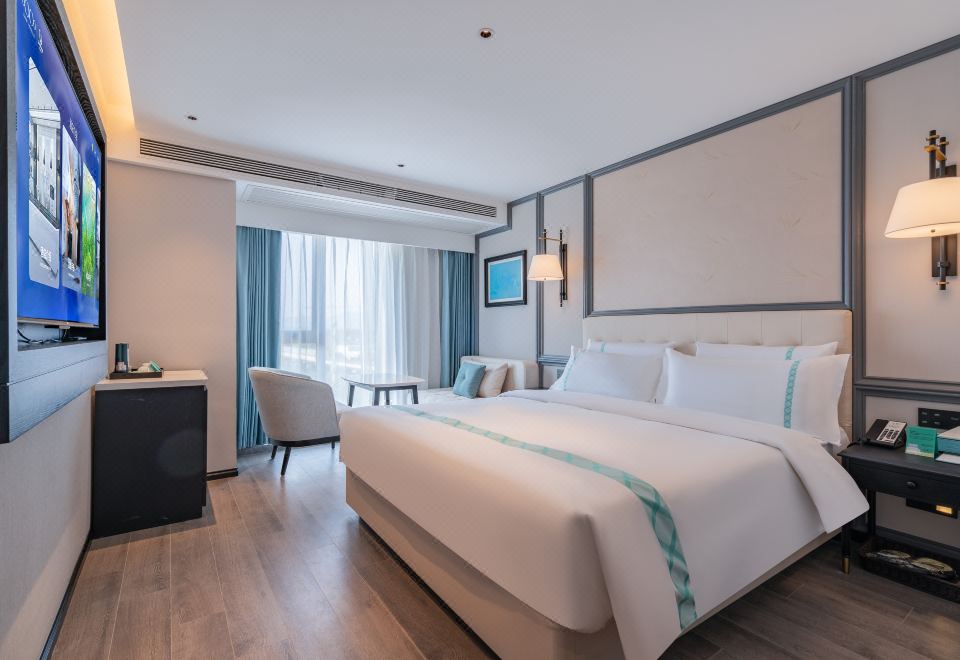 Xana Hotel (Beijing Shahe Metro Station Gaojiao Park Branch)의 현대적인 디자인