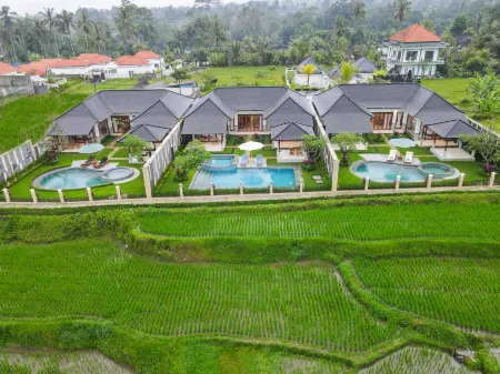 Pranaya Arunava Ubud Villas by Nagisa Bali Отели рядом с достопримечательностью «Lotus Villa Ubud»