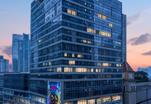 충칭 제팡베이 야경 전경