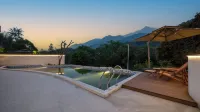 九華山徽景 | プール一望山色360°全景山荘（九華山風景区） - カップル