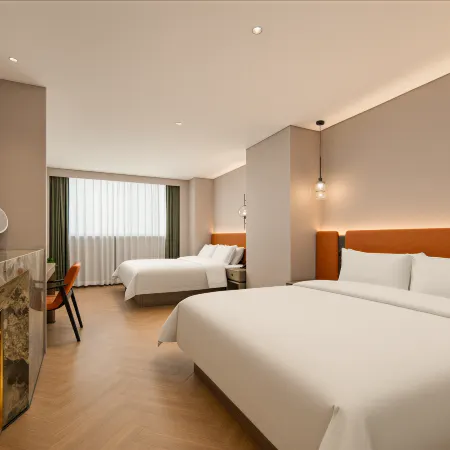 PuJing Waiting Hotel (Shanghai Stadium Xujiahui Metro Station Branch) Отели рядом с достопримечательностью «Сюйхуэй»