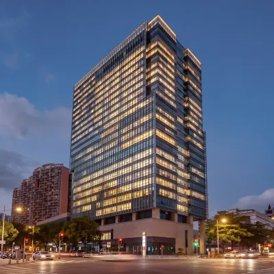 Huasheng Design Hotel (Shenzhen Huaqiangbei Bagualing Metro Station Branch) 선전 스타디움 주변 호텔