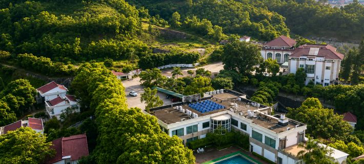 鶴山疊翠山荘 鶴山のホテル