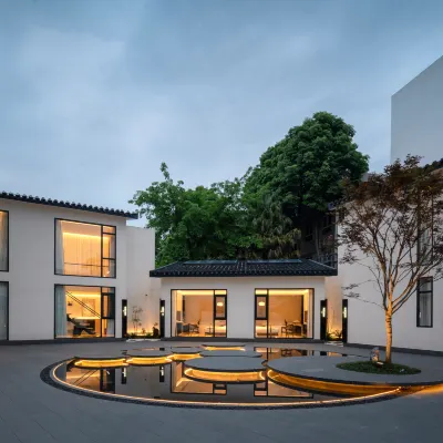 大邑璞悦良舍酒店（安仁古鎮店） 鄰近黃包車的酒店