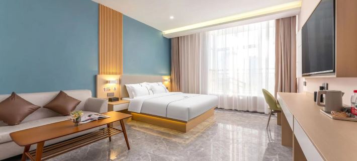Nalan Hotel (Linyi Qiyang Airport) Hotéis em Linyi