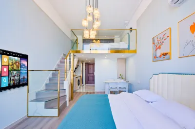 Huancheng · Watching Loft Vacation Apartment (Qingdao South Road Quanle Fang Store)