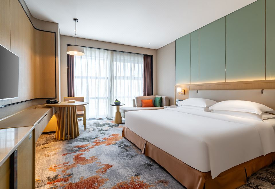 [칭다오 궈신 홍다오 호텔의 로비나 시설 이미지]