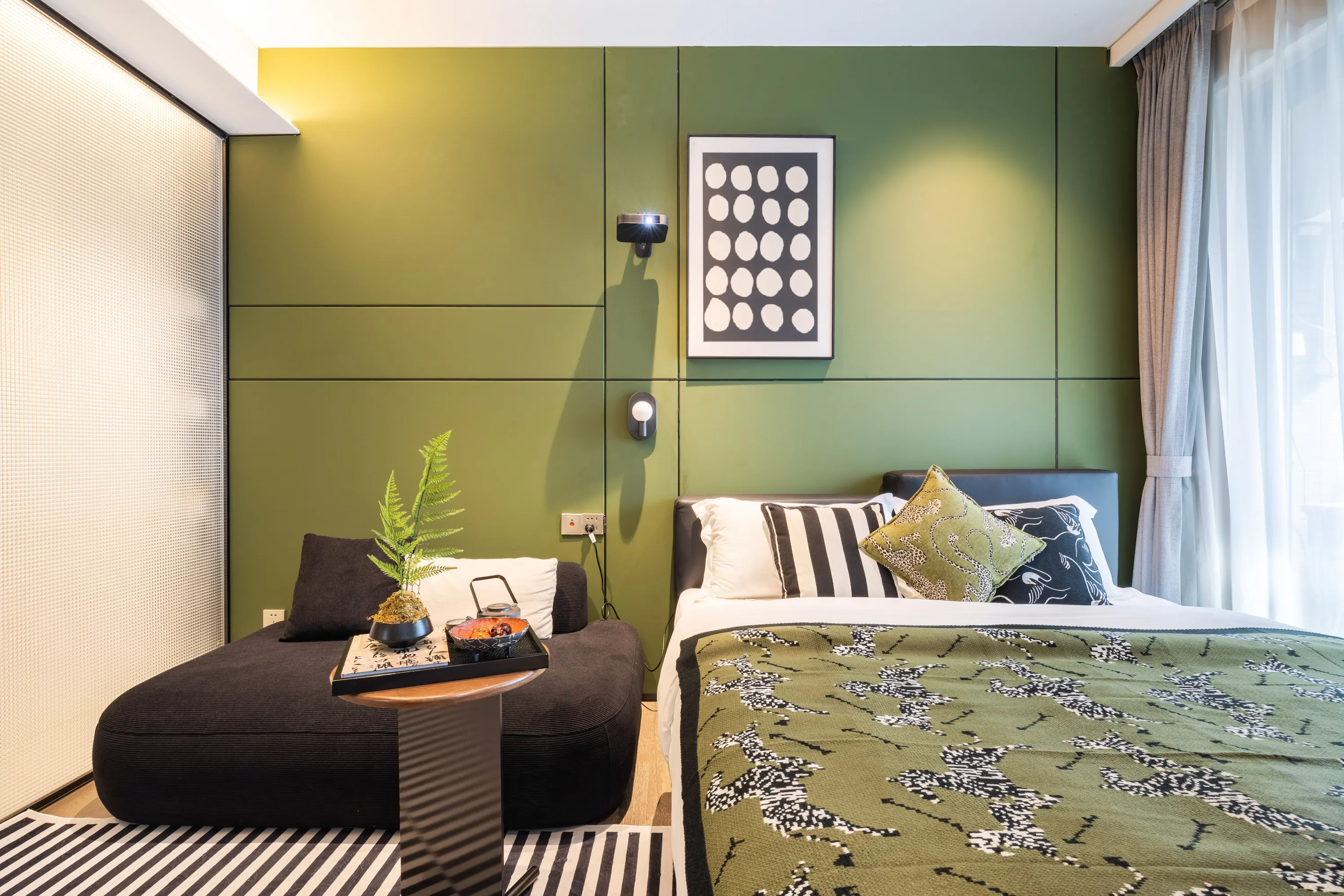 Boshixi City View Audio-Visual Apartment, Chengdu Kamar Photos