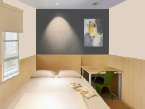 โรงแรมโซวิส ไฮเหอ (สาขา สถานีรถไฟฟ้ากั๋วเม่า ท่าเรือหลัวหู เซินเจิ้น) โรงแรมใกล้เขตอุตสาหกรรมเซินเจิ้น โหลวู