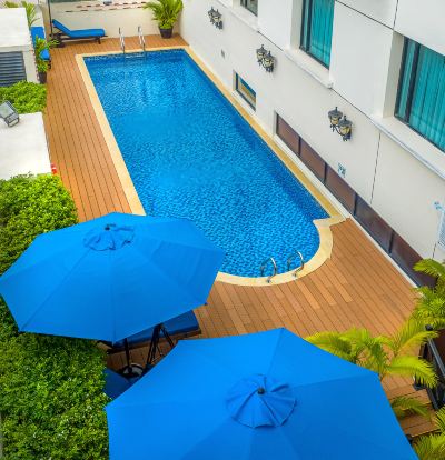 屋外プール サイゴン プリンス ホテル(旧ダクストン ホテル サイゴン)の写真