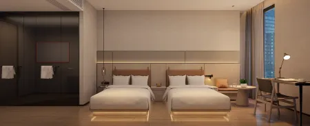 Tengwan Hotel (Shenzhen  Haiya Colorful City Xin'an Park Subway Station Branch) Отели рядом с достопримечательностью «Bao'an Science and Technology Museum»