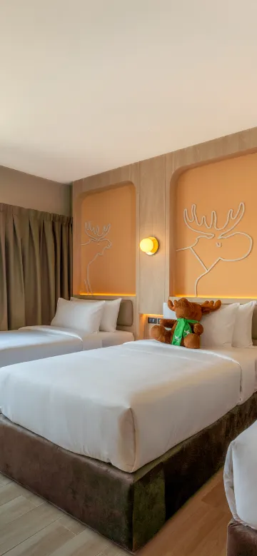 ห้องดีลักซ์ สำหรับสามท่าน