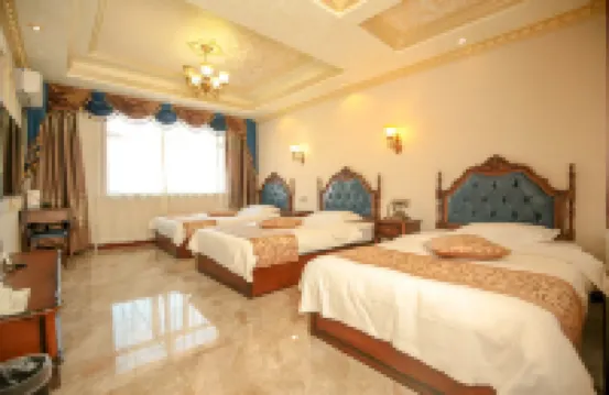 龍鵬·歐堡俄式飯店 滿洲裡婚禮宮附近的飯店