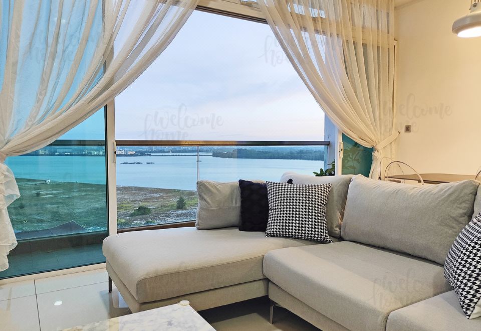 파라곤 레지던스 거실 전경